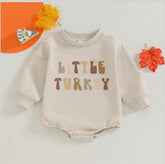 Thanksgiving Little Turkey-Bubble Romper